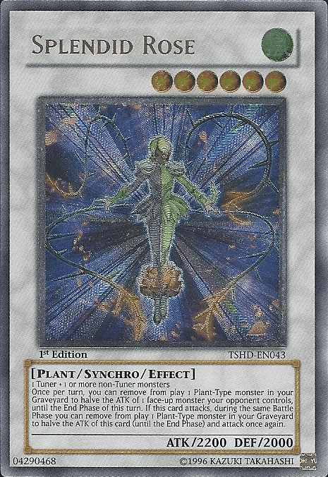 Splendid Rose [TSHD-EN043] Ultimate Rare - Josh's Cards