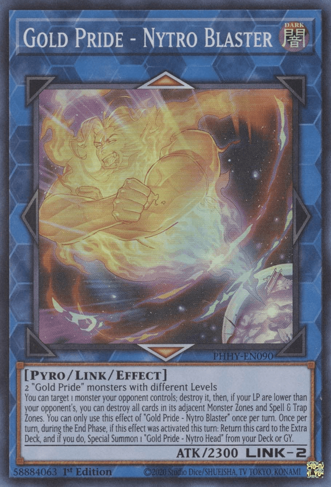 Gold Pride - Nytro Blaster [PHHY-EN090] Super Rare - Josh's Cards