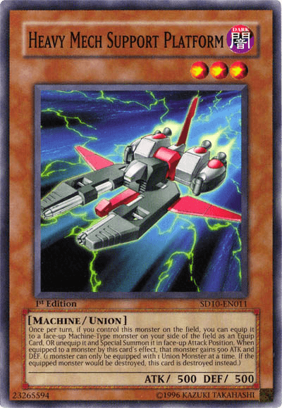 Heavy Mech Support Platform [SD10-EN011] Common - Josh's Cards