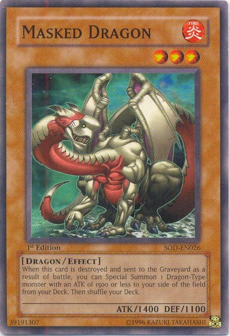 Masked Dragon [SOD-EN026] Common - Josh's Cards