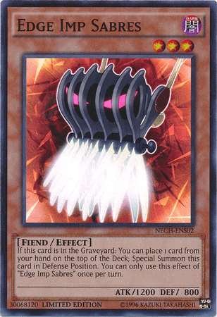 Edge Imp Sabres (SE) [NECH-ENS02] Super Rare - Josh's Cards