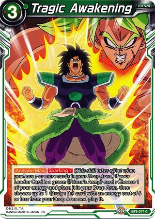 Tragic Awakening (BT6-077) [Destroyer Kings] Parallel Foil