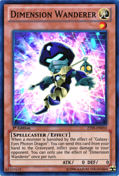 Dimension Wanderer [ZTIN-EN010] Super Rare - Josh's Cards