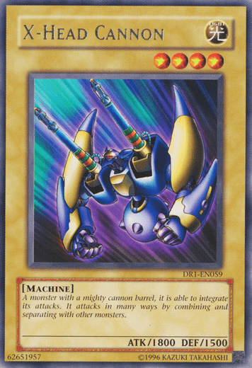 X-Head Cannon [DR1-EN059] Rare - Josh's Cards