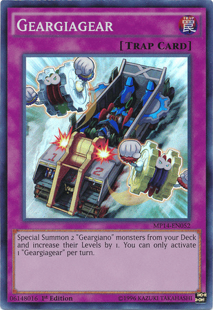 Geargiagear [MP14-EN052] Super Rare - Josh's Cards