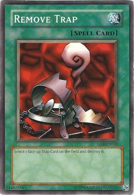 Remove Trap [LOB-EN060] Common - Josh's Cards