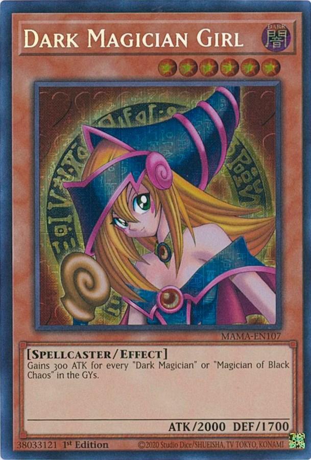 Dark Magician Girl [MAMA-EN107] Secret Pharaoh's Rare - Josh's Cards