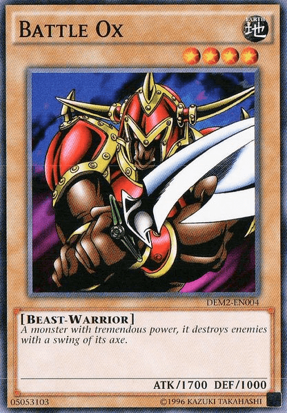 Battle Ox [DEM2-EN004] Common - Josh's Cards