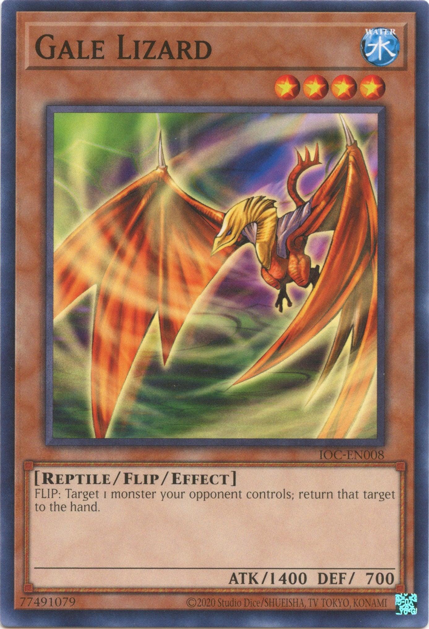 Gale Lizard (25th Anniversary) [IOC-EN008] Common - Josh's Cards