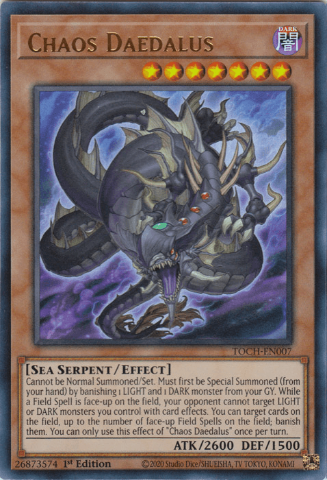 Chaos Daedalus [TOCH-EN007] Ultra Rare - Josh's Cards