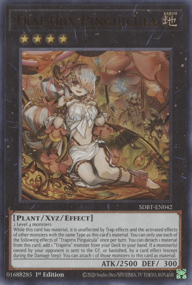 Traptrix Pinguicula [SDBT-EN042] Ultra Rare - Josh's Cards