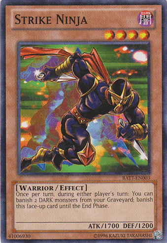 Strike Ninja [BATT-EN003] Starfoil Rare - Josh's Cards