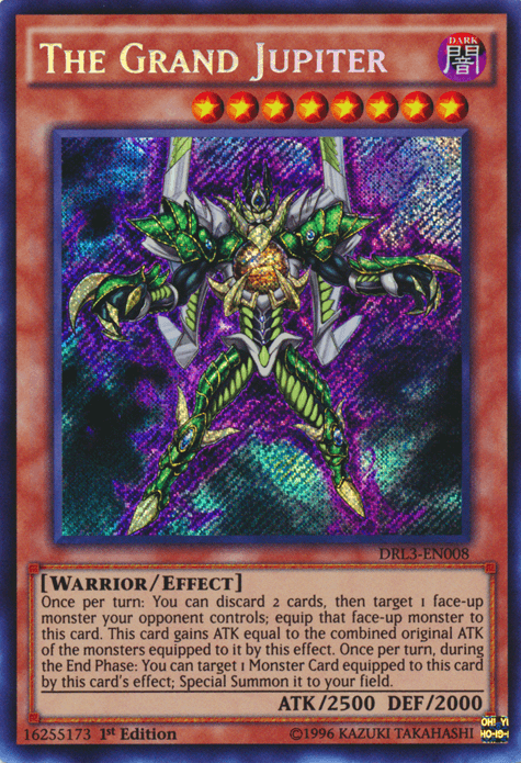 The Grand Jupiter [DRL3-EN008] Secret Rare - Josh's Cards