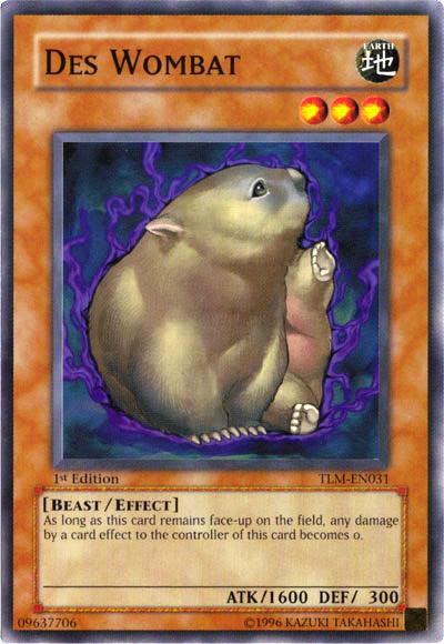 Des Wombat [TLM-EN031] Common - Josh's Cards