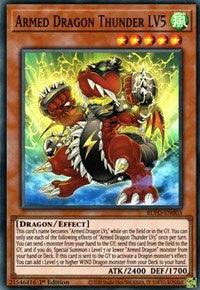 Armed Dragon Thunder LV5 [BLVO-EN003] Super Rare - Josh's Cards