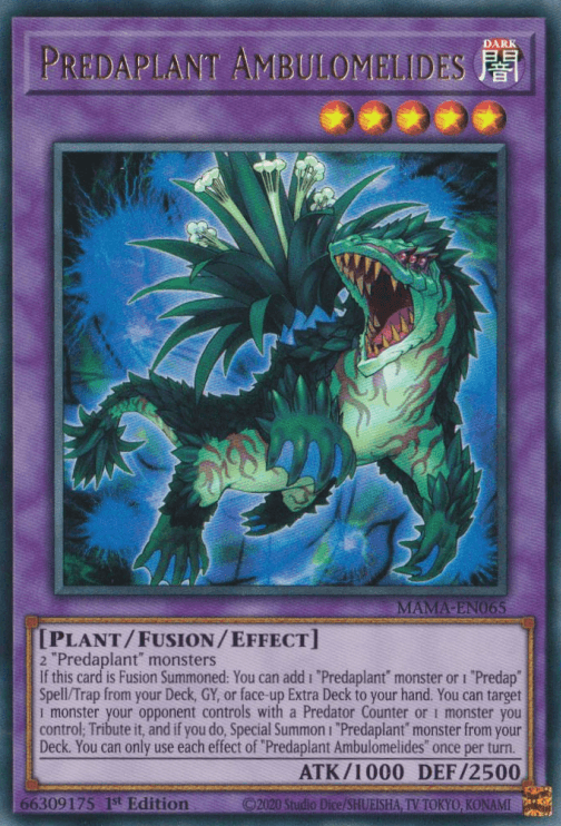 Predaplant Ambulomelides [MAMA-EN065] Ultra Rare - Josh's Cards