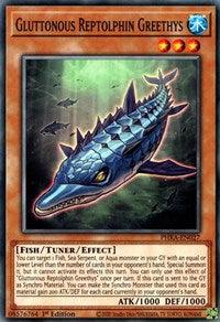 Gluttonous Reptolphin Greethys [PHRA-EN027] Common - Josh's Cards