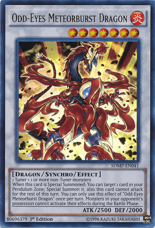 Odd-Eyes Meteorburst Dragon [SDMP-EN041] Ultra Rare - Josh's Cards