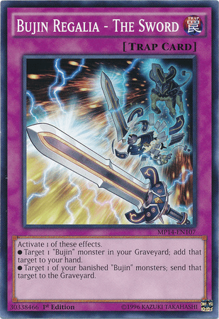 Bujin Regalia - The Sword [MP14-EN107] Common - Josh's Cards