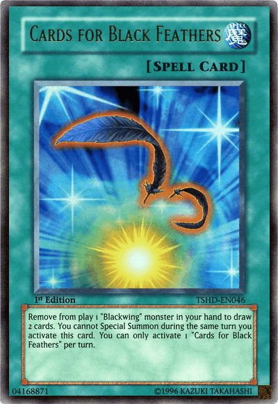 Cards for Black Feathers [TSHD-EN046] Ultra Rare - Josh's Cards