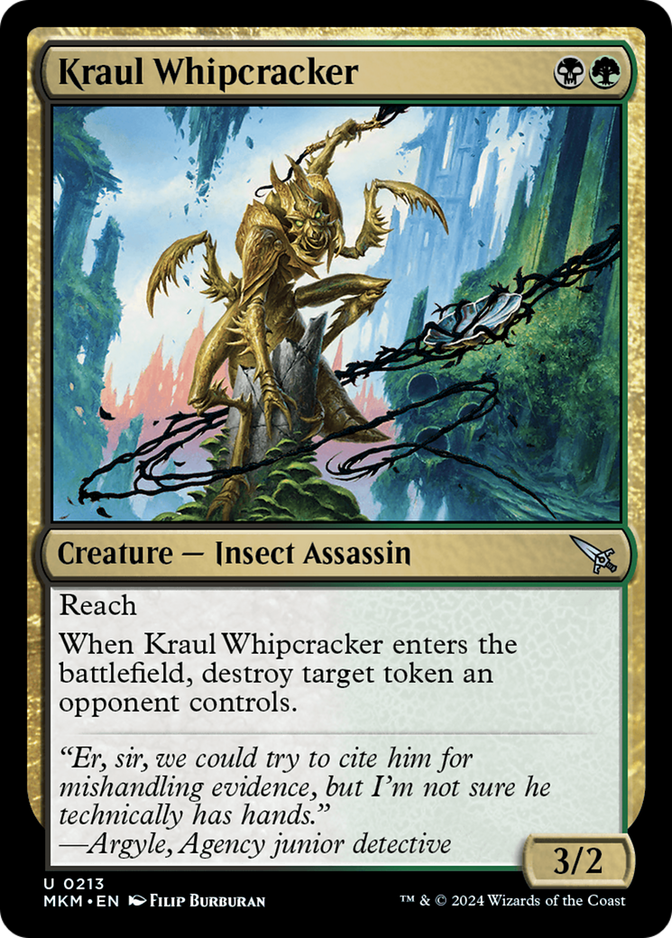 Kraul Whipcracker (MKM-213) - Murders at Karlov Manor Foil