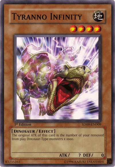 Tyranno Infinity [SD09-EN009] Common - Josh's Cards