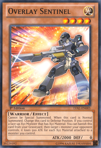 Overlay Sentinel [LVAL-EN005] Common - Josh's Cards