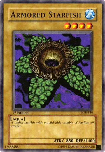 Armored Starfish [LOB-116] Common - Josh's Cards