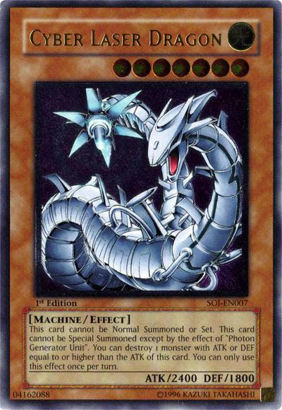 Cyber Laser Dragon (UTR) [SOI-EN007] Ultimate Rare - Josh's Cards