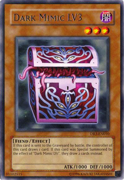 Dark Mimic LV3 [DR3-EN010] Rare - Josh's Cards
