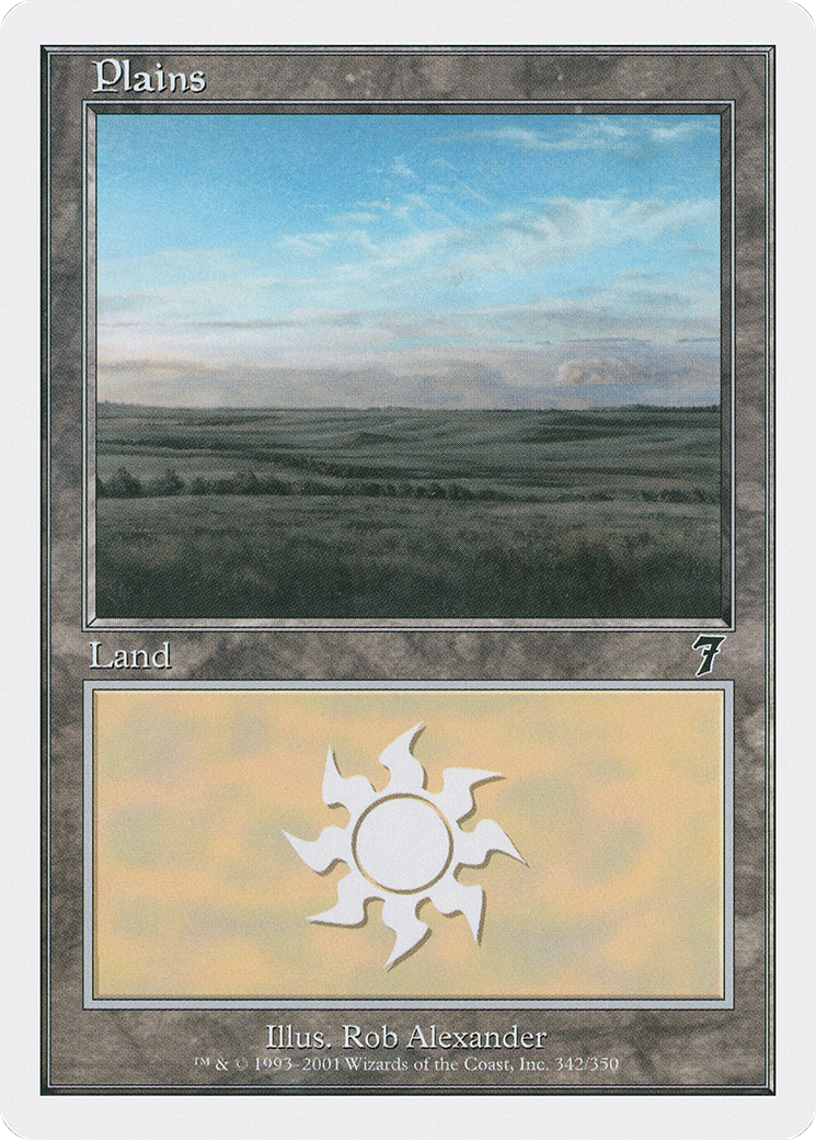 Plains (342) [Seventh Edition] Foil