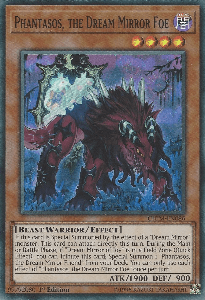 Phantasos, the Dream Mirror Foe [CHIM-EN086] Super Rare - Josh's Cards