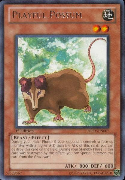 Playful Possum [DREV-EN007] Rare - Josh's Cards