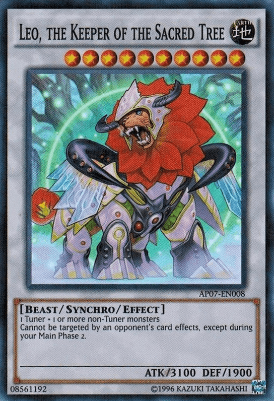 Leo, the Keeper of the Sacred Tree [AP07-EN008] Super Rare - Josh's Cards