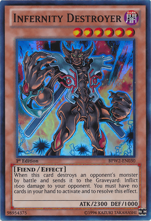 Infernity Destroyer [BPW2-EN030] Super Rare - Josh's Cards