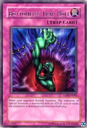Bottomless Trap Hole [LOD-EN092] Rare - Josh's Cards