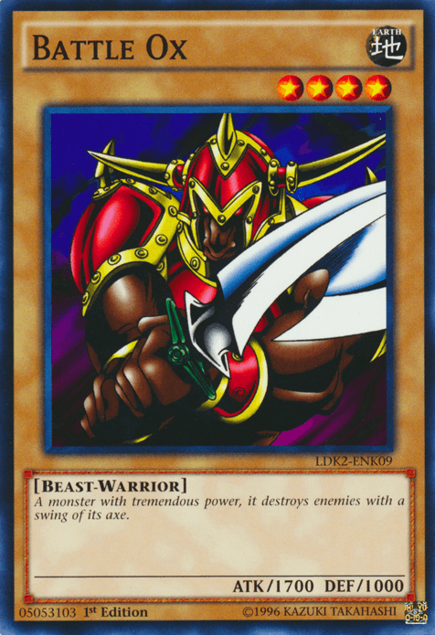 Battle Ox [LDK2-ENK09] Common - Josh's Cards