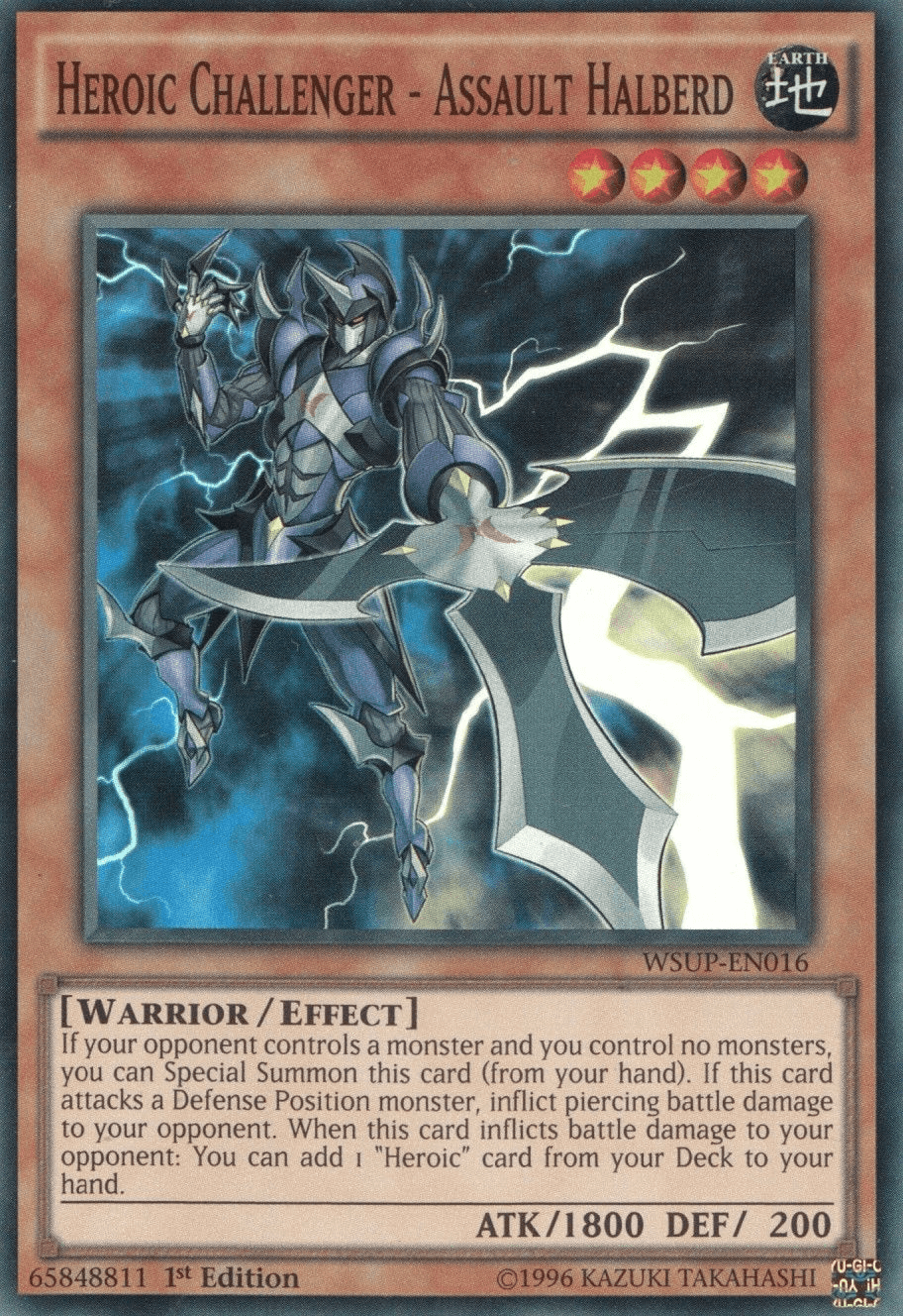 Heroic Challenger - Assault Halberd [WSUP-EN016] Super Rare - Josh's Cards