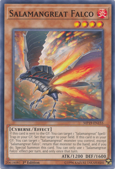 Salamangreat Falco [MP19-EN155] Common - Josh's Cards