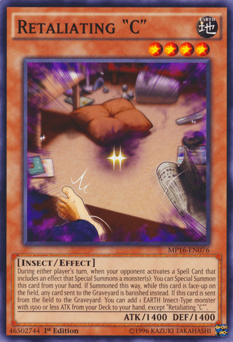 Retaliating "C" [MP16-EN076] Common - Josh's Cards