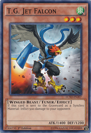 T.G. Jet Falcon [LC5D-EN207] Common - Josh's Cards