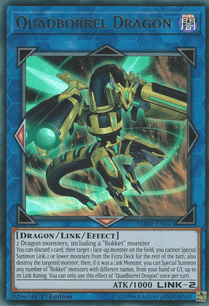 Quadborrel Dragon [SDRR-EN043] Ultra Rare - Josh's Cards
