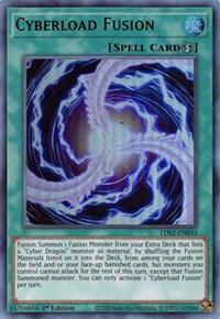 Cyberload Fusion (Green) [LDS2-EN035] Ultra Rare - Josh's Cards