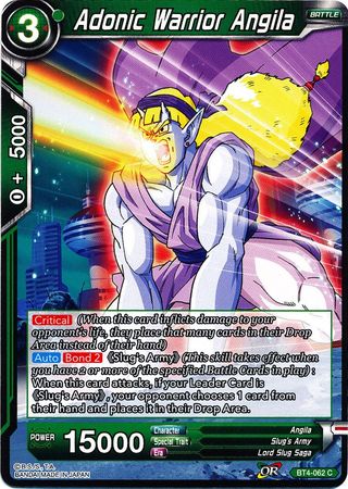 Adonic Warrior Angila (BT4-062) [Colossal Warfare] Parallel Foil