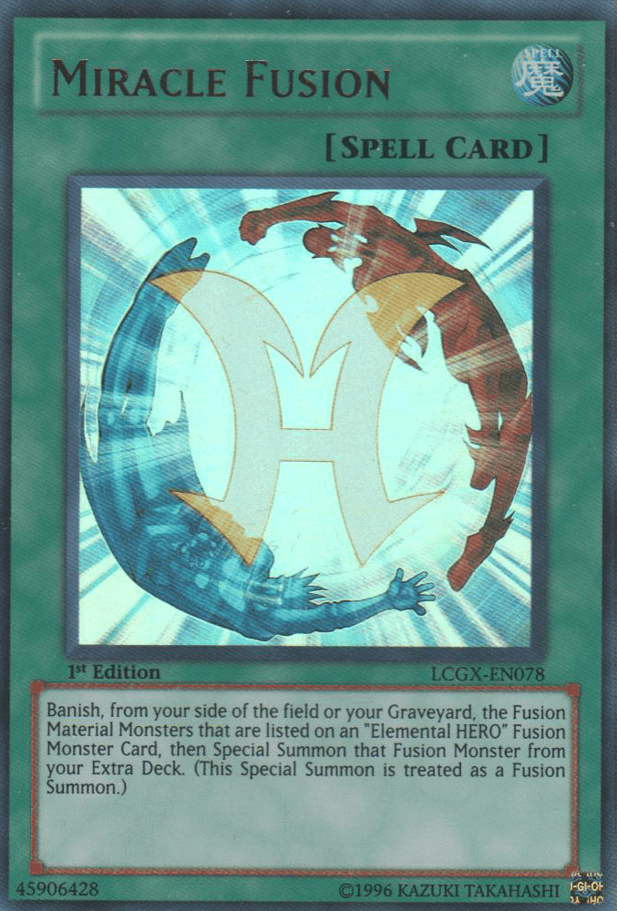 Miracle Fusion [LCGX-EN078] Ultra Rare - Josh's Cards