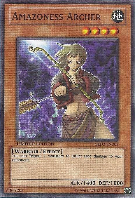 Amazoness Archer [GLD3-EN003] Common - Josh's Cards