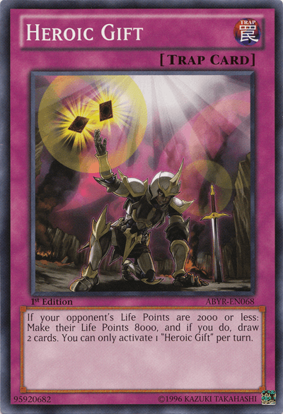 Heroic Gift [ABYR-EN068] Common - Josh's Cards