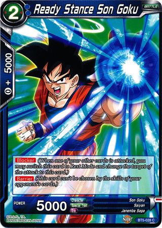 Ready Stance Son Goku (BT5-028) [Miraculous Revival] Parallel Foil