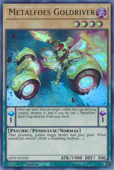 Metalfoes Goldriver [GFTP-EN102] Ultra Rare - Josh's Cards