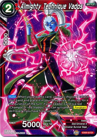 Almighty Technique Vados (EX06-03) [Special Anniversary Set] Parallel Foil